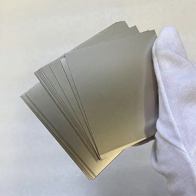 Implant Grade Titanium Plate detail